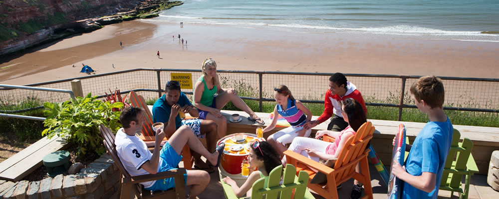 Devon Cliffs, Sandy Bay Beach